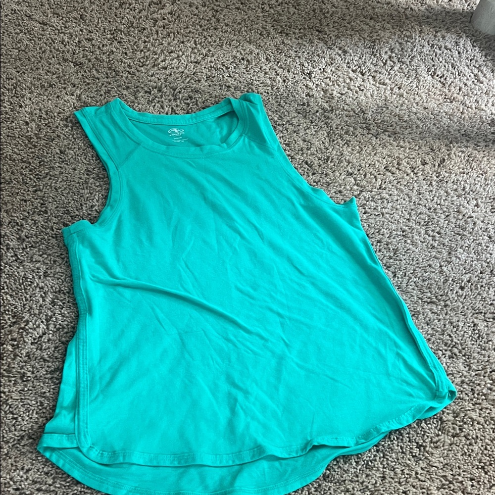 Athletic Works Turquoise Tank Top
